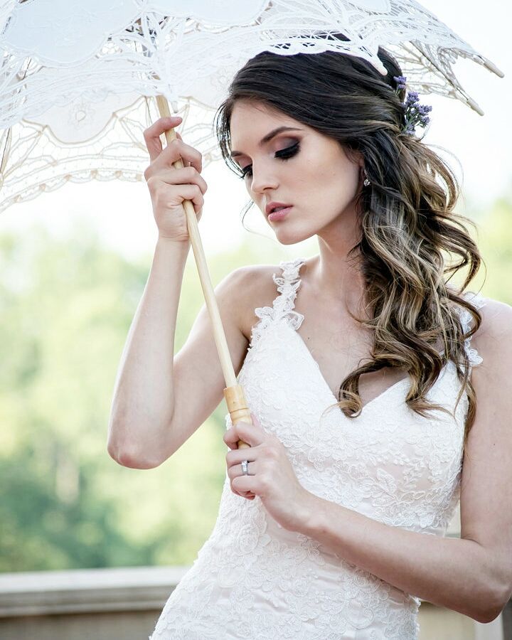 Embracing the Unexpected, Bride with Umbrella 