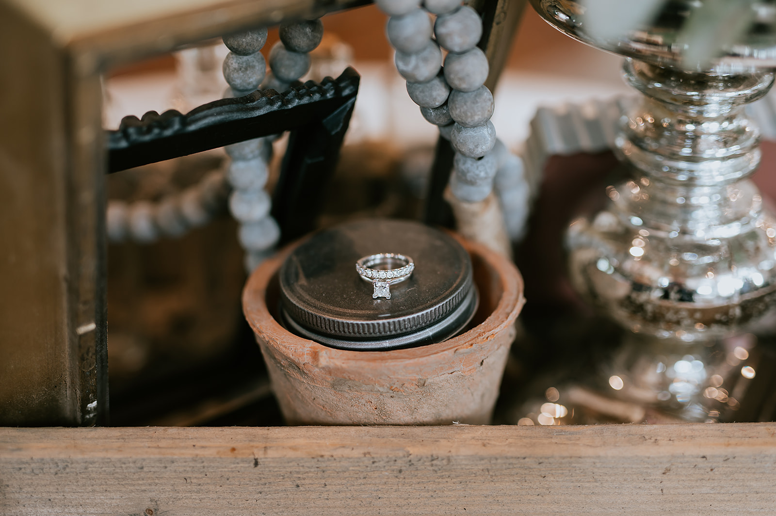 Photo of engagement ring by Photography by Laporte